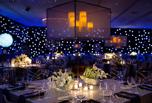 Custom LED Star Drape Custom LED Star Drape